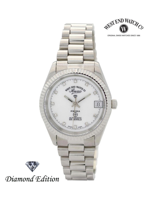 WEST END Classic 32MM Diamond MOP Dial 